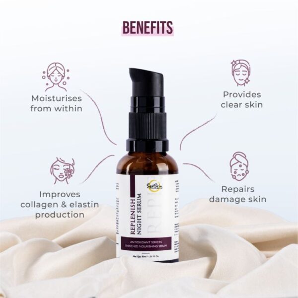 SeriSkin Replenish Night Serum - Image 4
