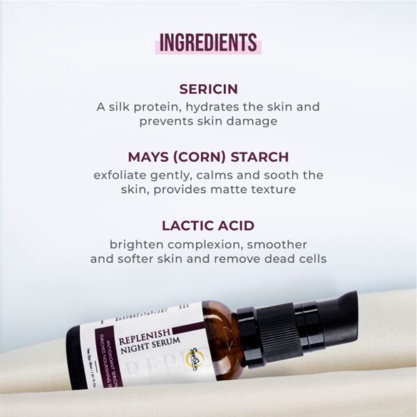SeriSkin Replenish Night Serum - Image 6