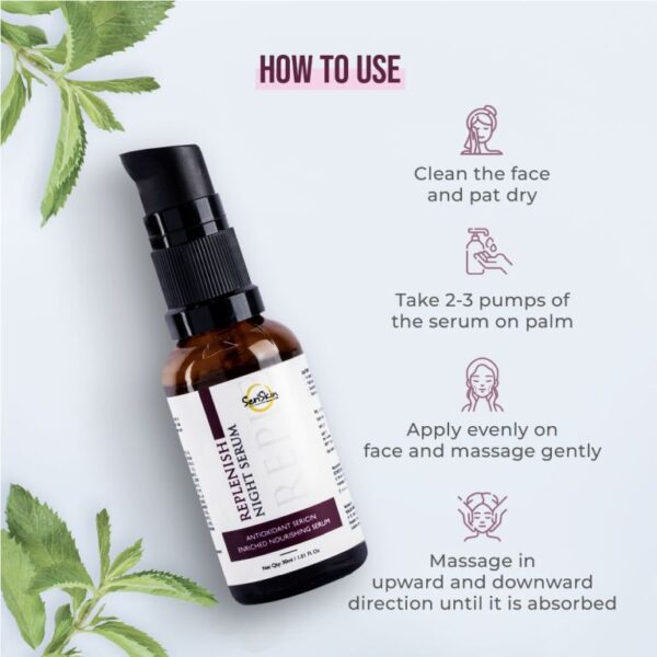 SeriSkin Replenish Night Serum - Image 7