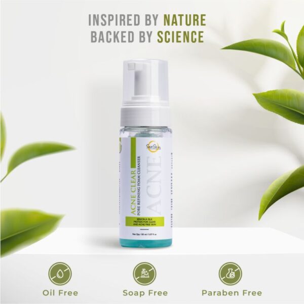 Seriskin Acne Clear Pore Refining Foam Cleanser - Image 2